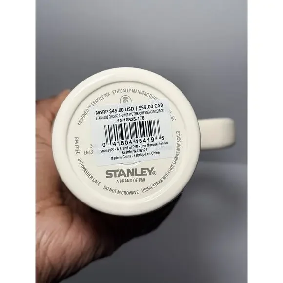 Stanley 2025 Easter Egg-cellence Cream Pastel 40oz Tumbler BNWT + Custom Bow - Picture 9 of 10